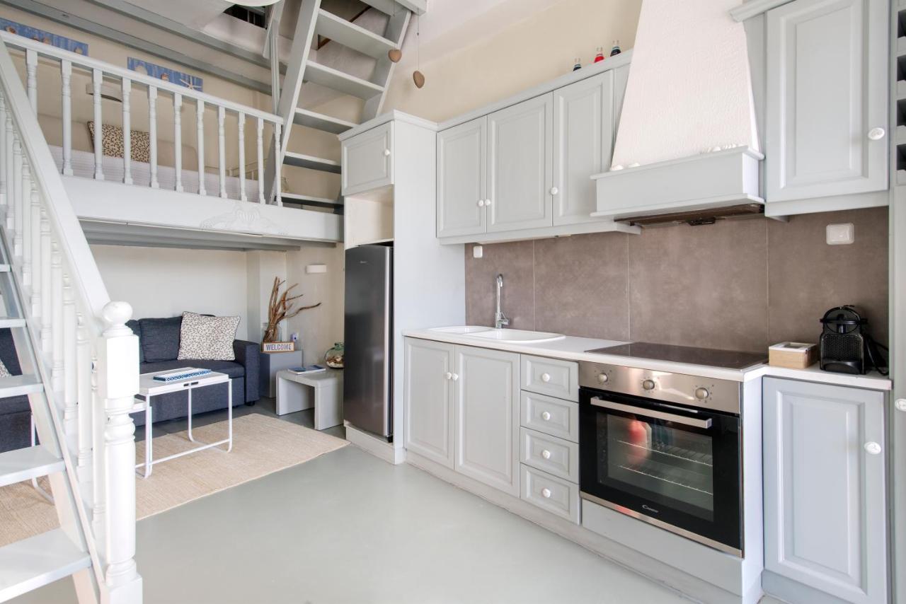 Almyra Seaview Maisonette In Naousa Esterno foto