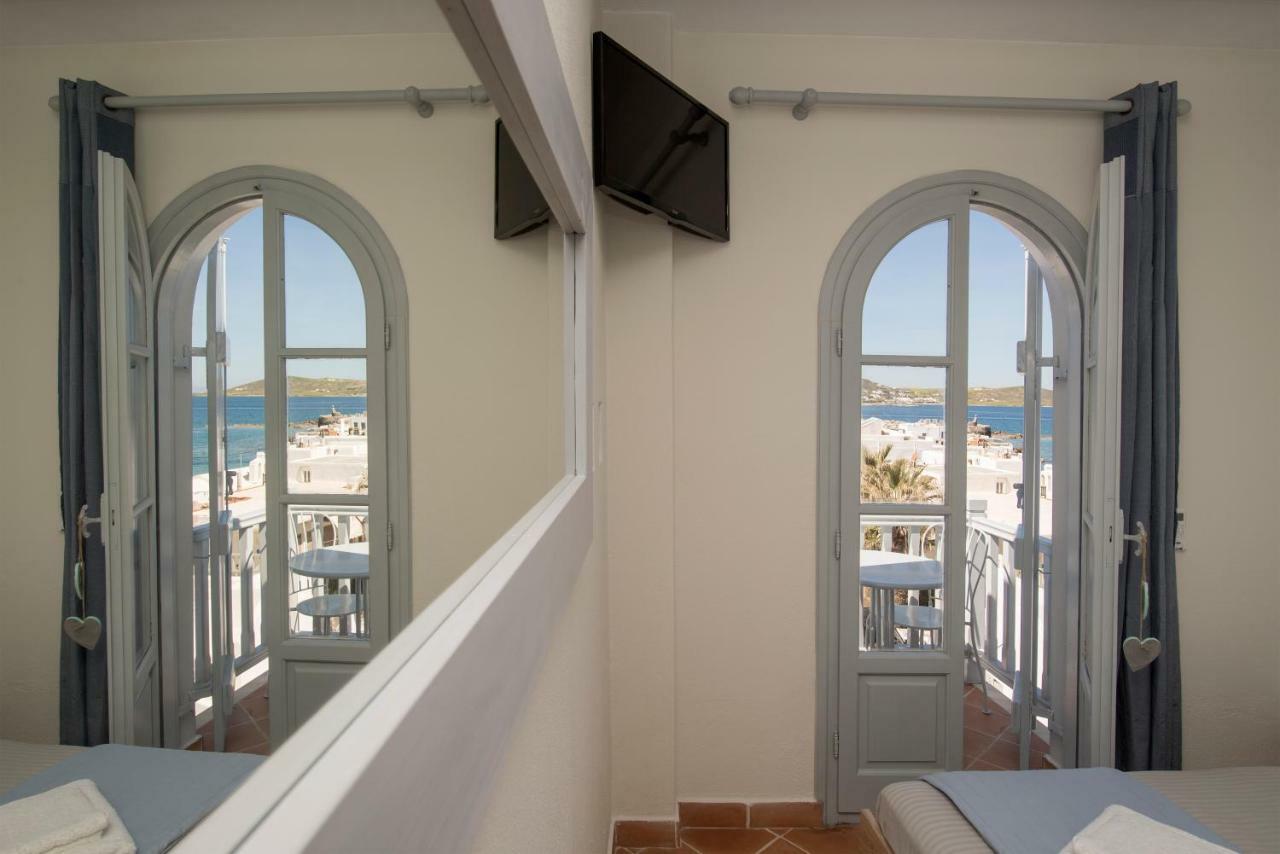 Almyra Seaview Maisonette In Naousa Esterno foto